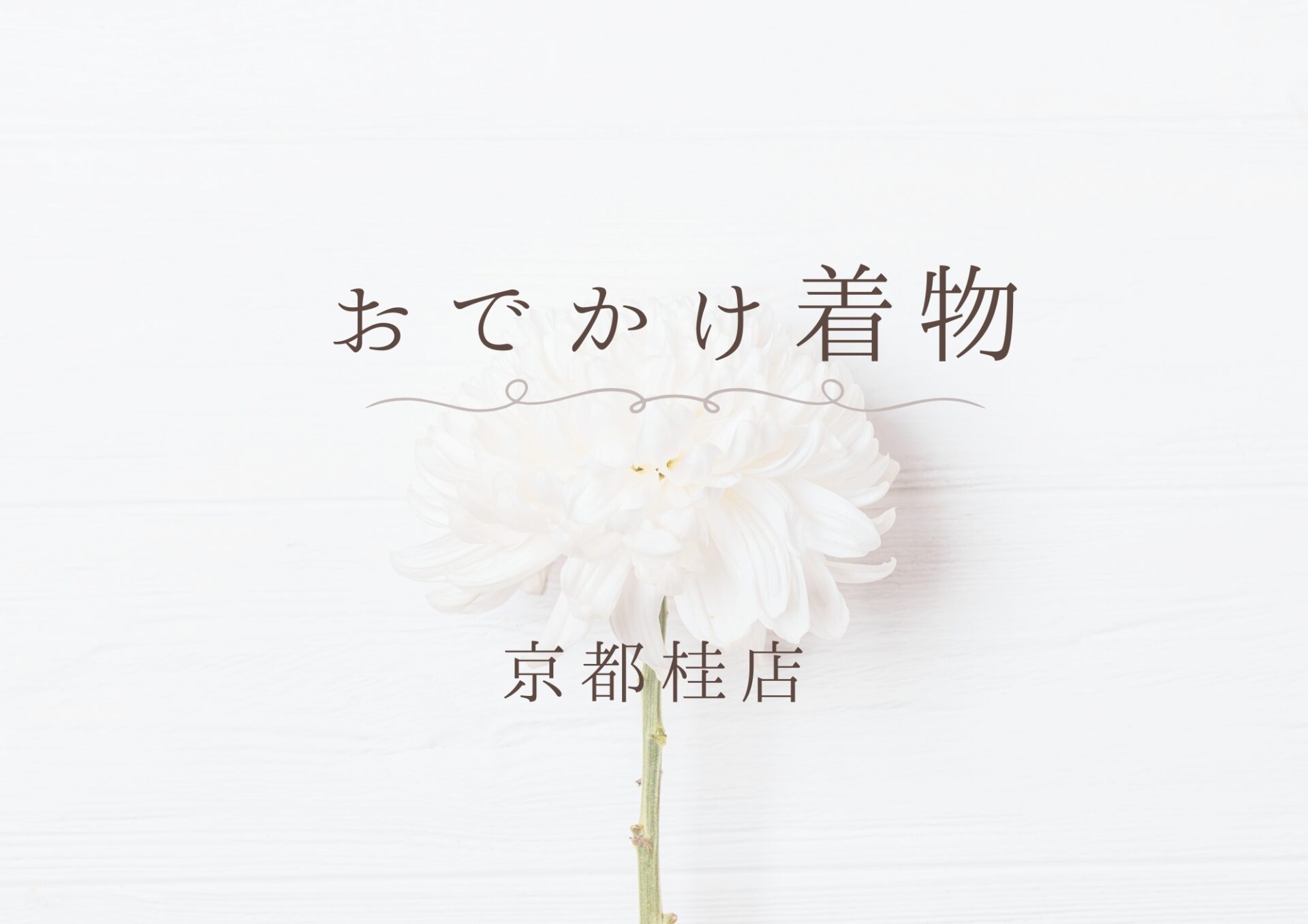 京都桂 お出かけレンタル着物