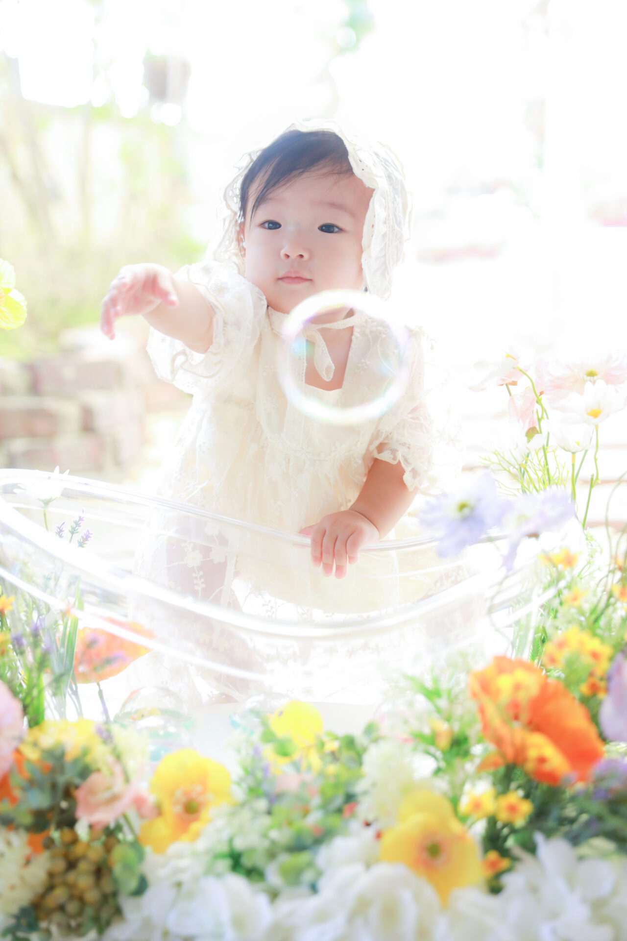 1歳記念・スマッシュケーキ・ミルクバス