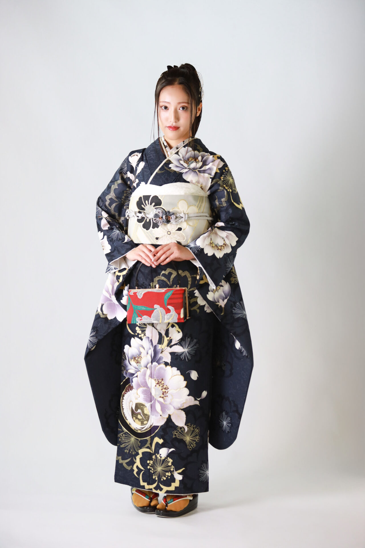 成人式前撮り 振袖写真